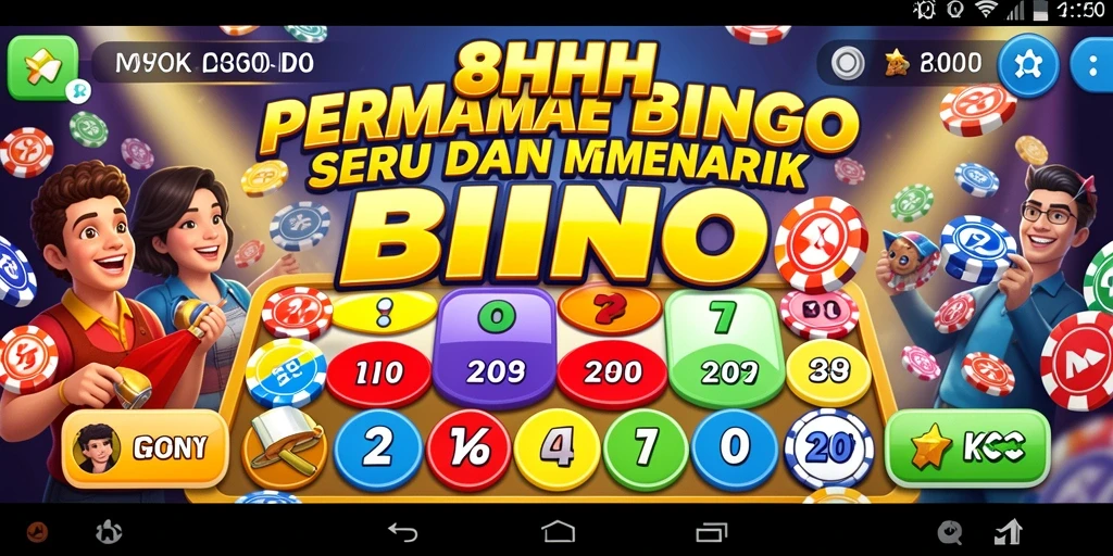 Tampilan gameplay menarik dari 8HHH yang penuh warna.