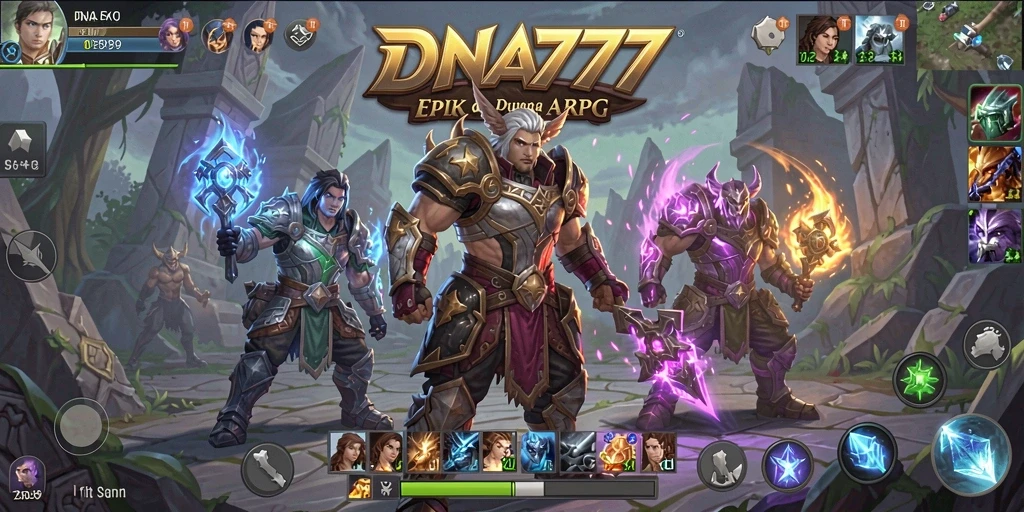 Gameplay menarik dengan pertarungan epik di dunia ARPG.