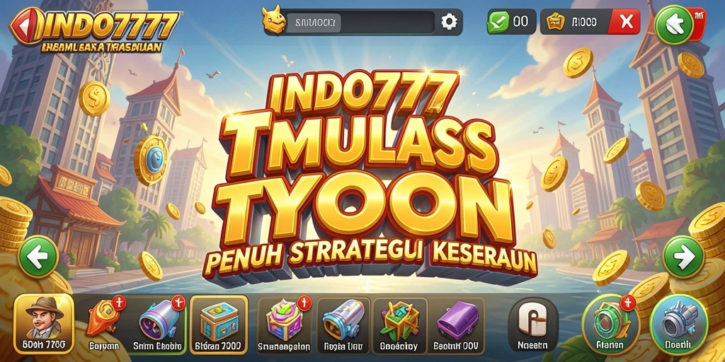 Tangkapan layar gameplay INDO777 yang menunjukkan dinamika bisnis.