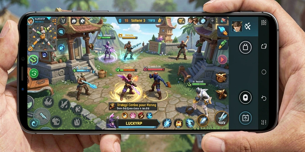 Screenshot LUCKYRP menampilkan aksi strategi yang dinamis dan mendebarkan.