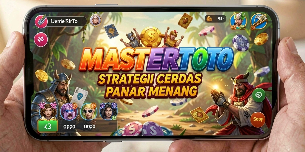 Tampilan Gameplay Strategi Seru di MASTERTOTO