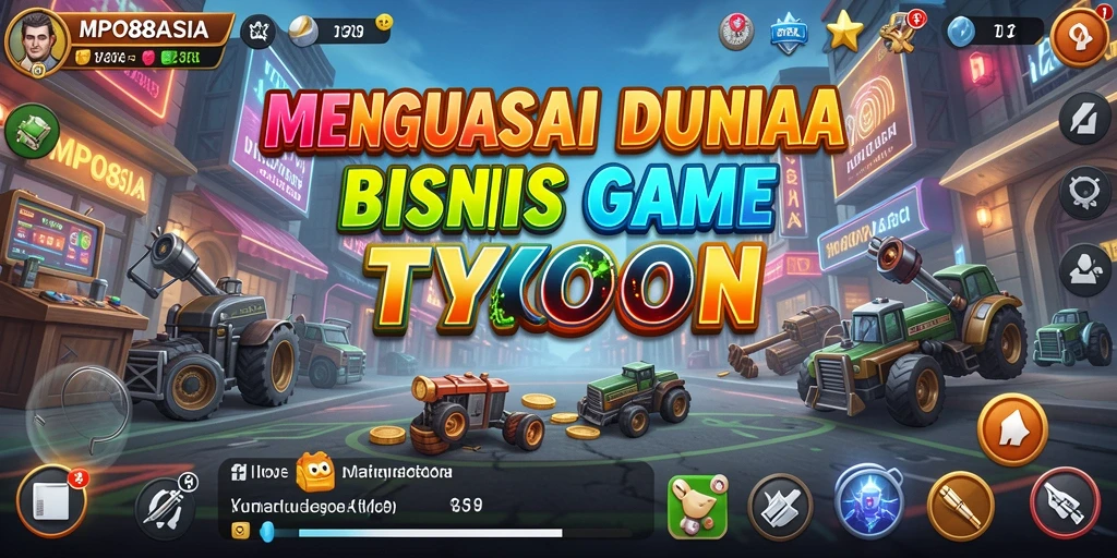 Tampilan gameplay seru dalam MPO88ASIA dengan manajemen bisnis yang mendalam.
