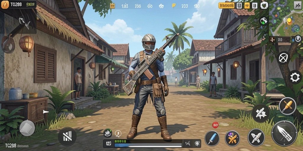 Screenshots TO288 menampilkan gameplay menarik dalam simulasi kehidupan.